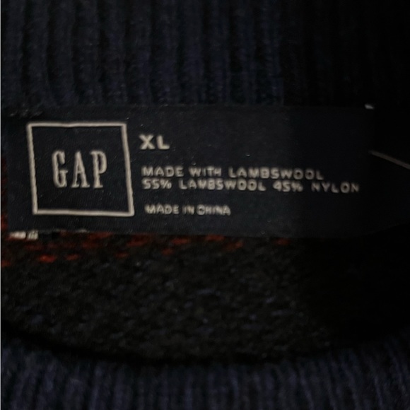 NWT Gap Men’s Wool Sweater - Picture 6 of 6